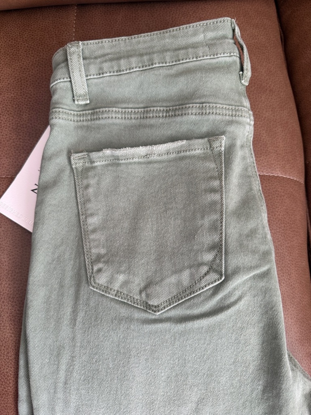 Risen Olive Green Jeans - Picture 3 of 6